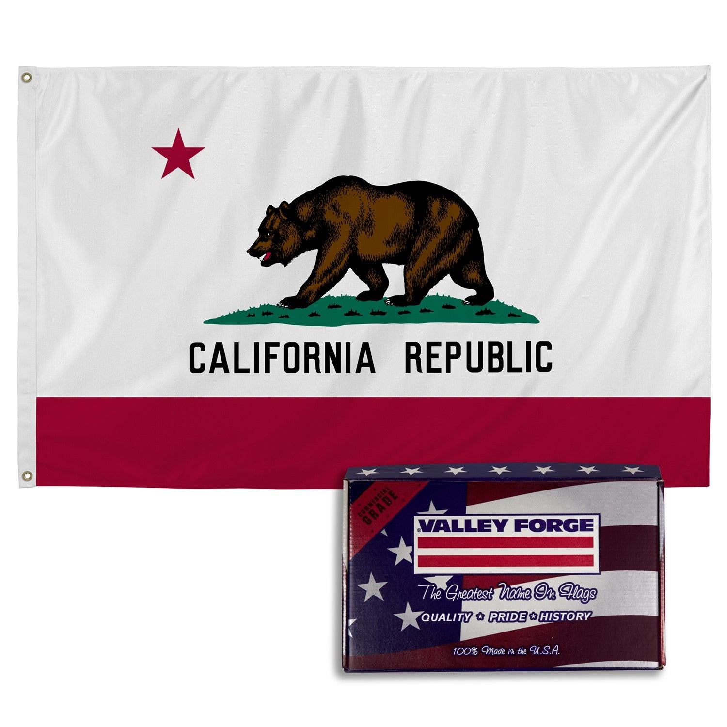 Spectrapro Polyester California Flag