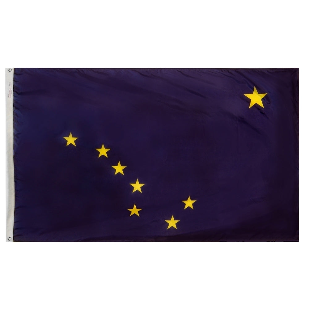 Alaska State Flag Nylon SolarGuard Nyl-Glo