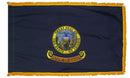 Idaho State Flag 3x5 ft. Nylon with Pole Sleeve and Gold Fringe for Parades, and Indoor Display