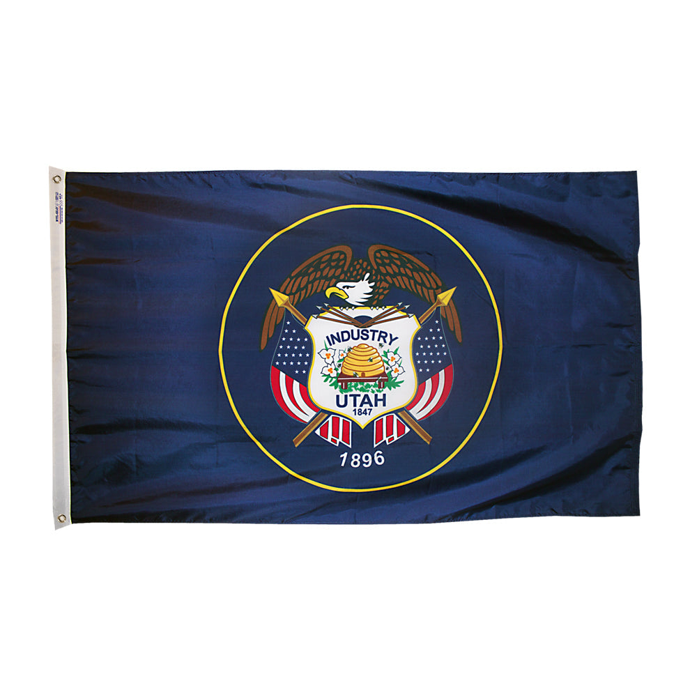 Utah State Flag Nylon SolarGuard Nyl-Glo