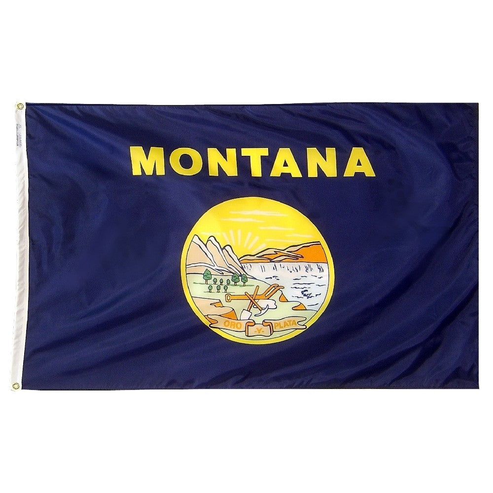 Montana State Flag Nylon SolarGuard Nyl-Glo