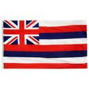 Hawaii State Flag 3x5 ft. Nylon SolarGuard Nyl-Glo 100% Made in USA to Official State Design Specifications.