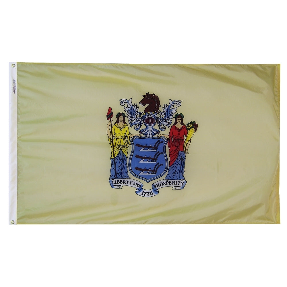 New Jersey State Flag Nylon SolarGuard Nyl-Glo