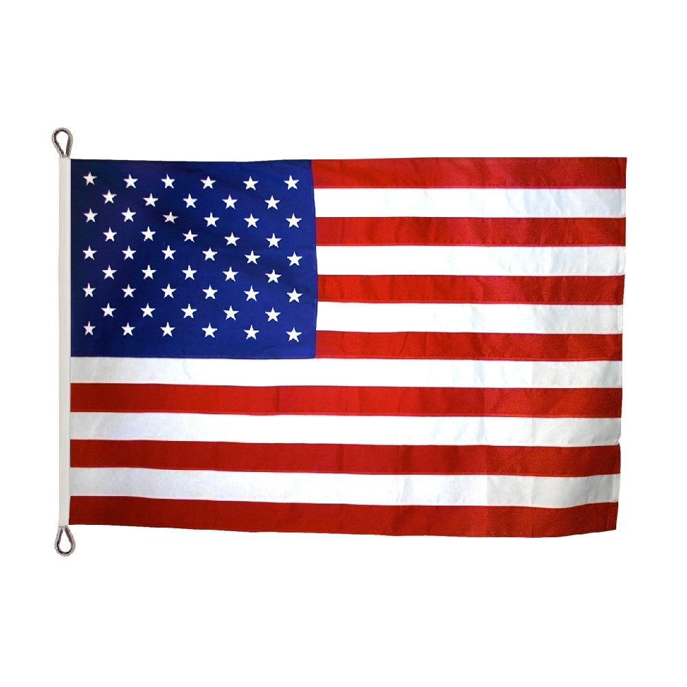 American Flag  30x60 ft. Tough-Tex the Strongest, Longest Lasting Flag , 100% Made in USA with Sewn Stripes, Appliqued Stars and Roped Heading.