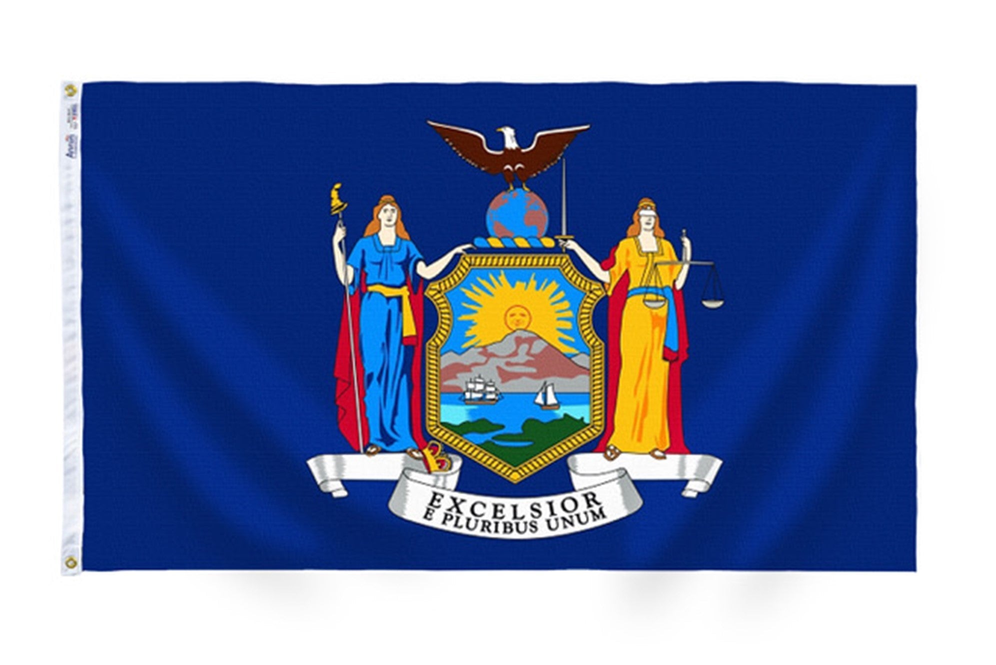 New York State Flag Nylon SolarGuard Nyl-Glo