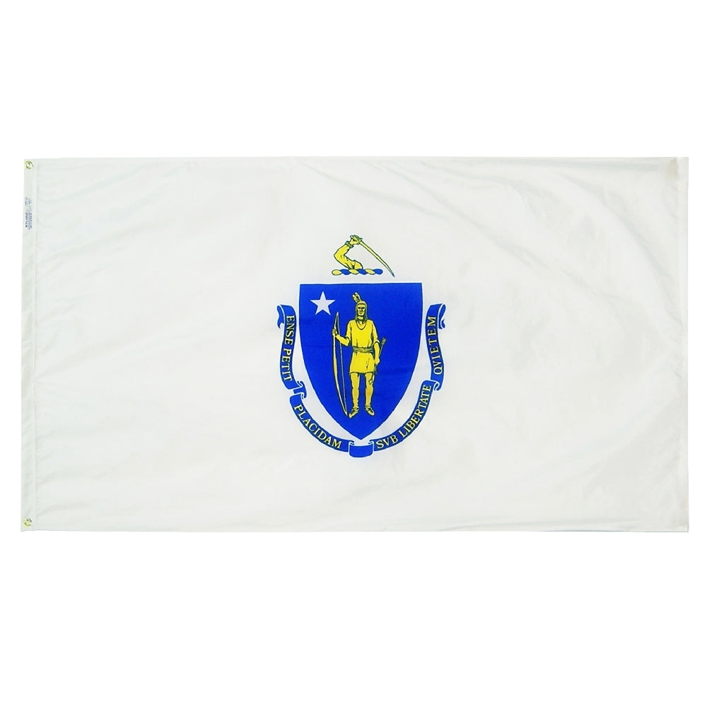 Massachusetts State Flag Nylon SolarGuard Nyl-Glo
